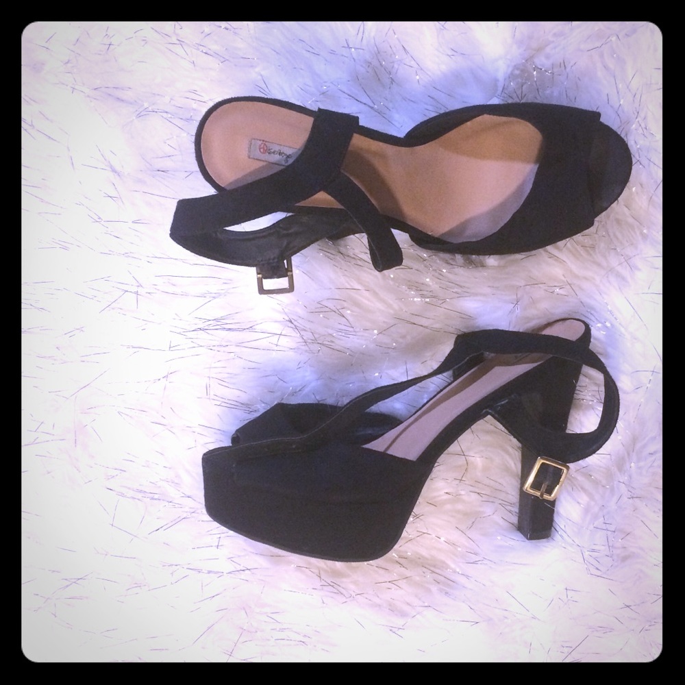 Black heel